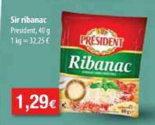 Sir Ribanac President 40 g