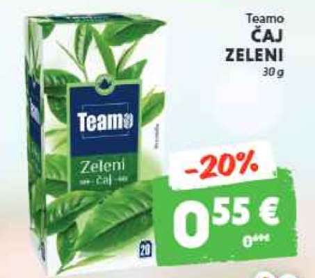 Teamo ČAJ zeleni