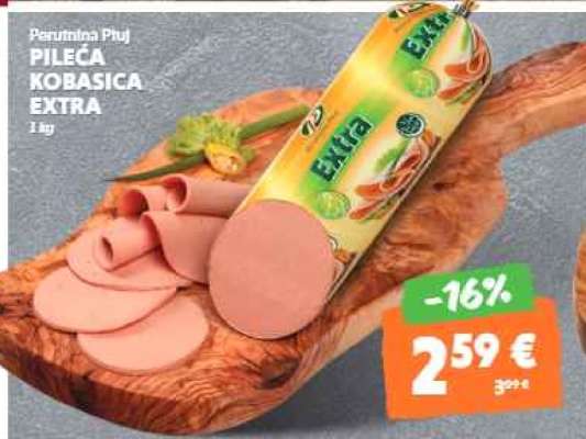 Perutnina Ptuj Pileća kobasica Extra