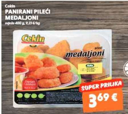 CEKIN PANIRANI PILEĆI MEDALJONI