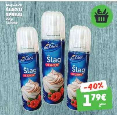Moj Kolačić Šlag u Spreju