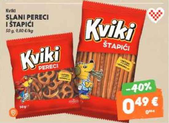 Kviki Slani pereci i štapići