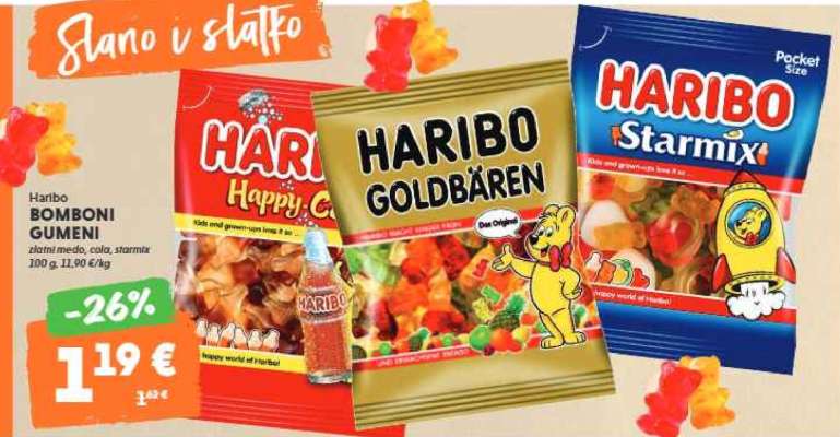 HARIBO Bomboni gumeni