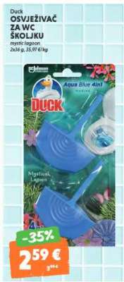 Duck OSVJEŽIVAČ ZA WC ŠKOLJKU