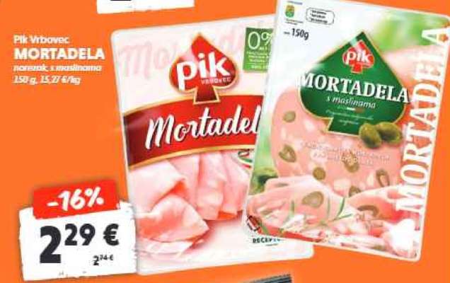 PIK VRBOVEC MORTADELA