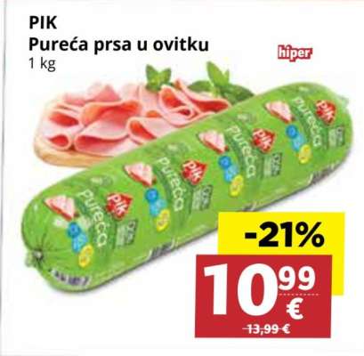 PIK Pureća prsa u ovitku