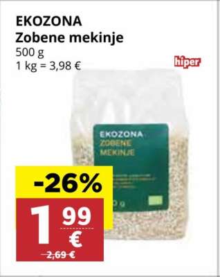 EKOZONA Zobene mekinje