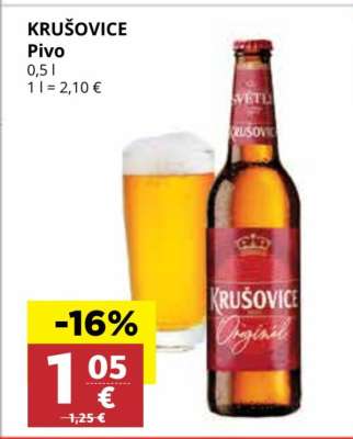 KRUŠOVICE PIVO