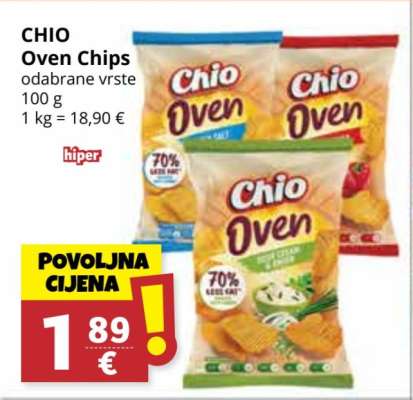 CHIO Oven Chips