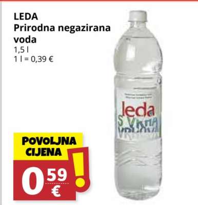 LEDA Prirodna negazirana voda