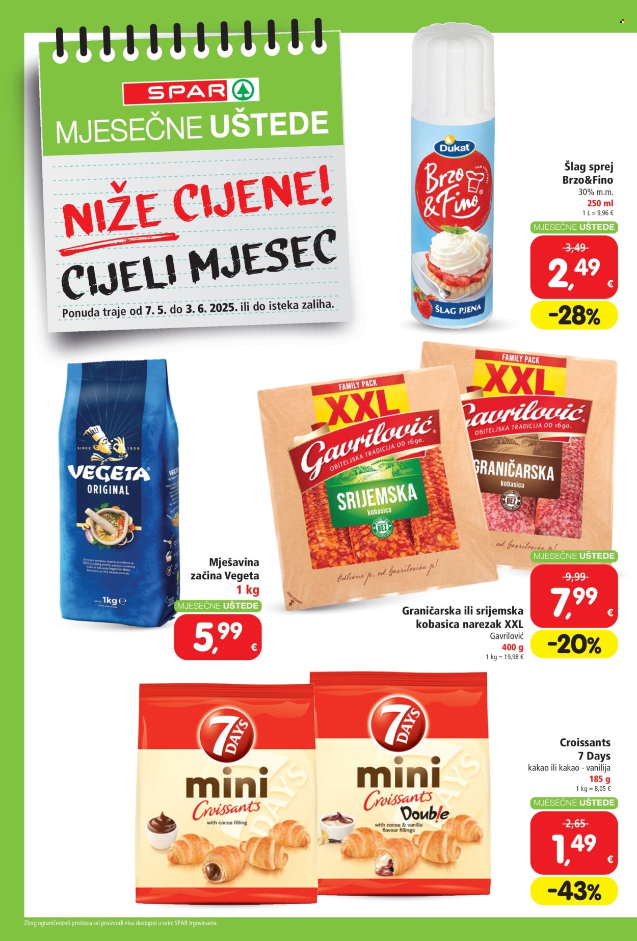 SPAR katalog - 07.05.2025. - 03.06.2025.