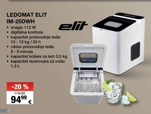 LEDOMAT ELIT IM-25DWH