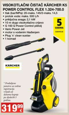 Visokotlačni čistač Kärcher K5 Power Control Flex 1.324-700.0