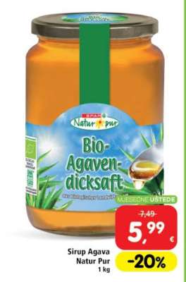 Sirup Agava Natur Pur