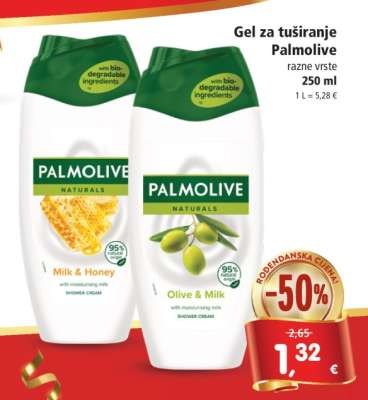 Gel za tuširanje Palmolive