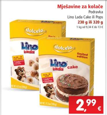 Lino Lada Cake ili Pops