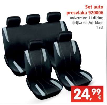 Set auto presvlaka 920006