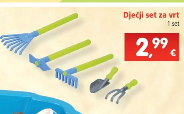 Dječji set za vrt