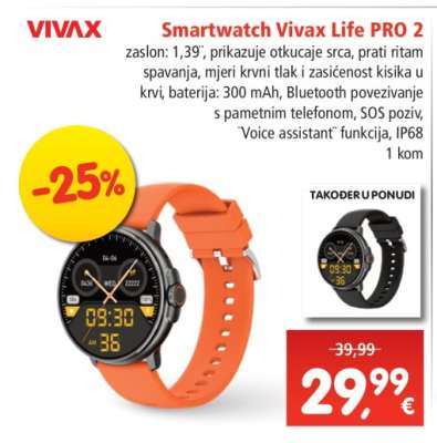 Smartwatch Vivax Life PRO 2