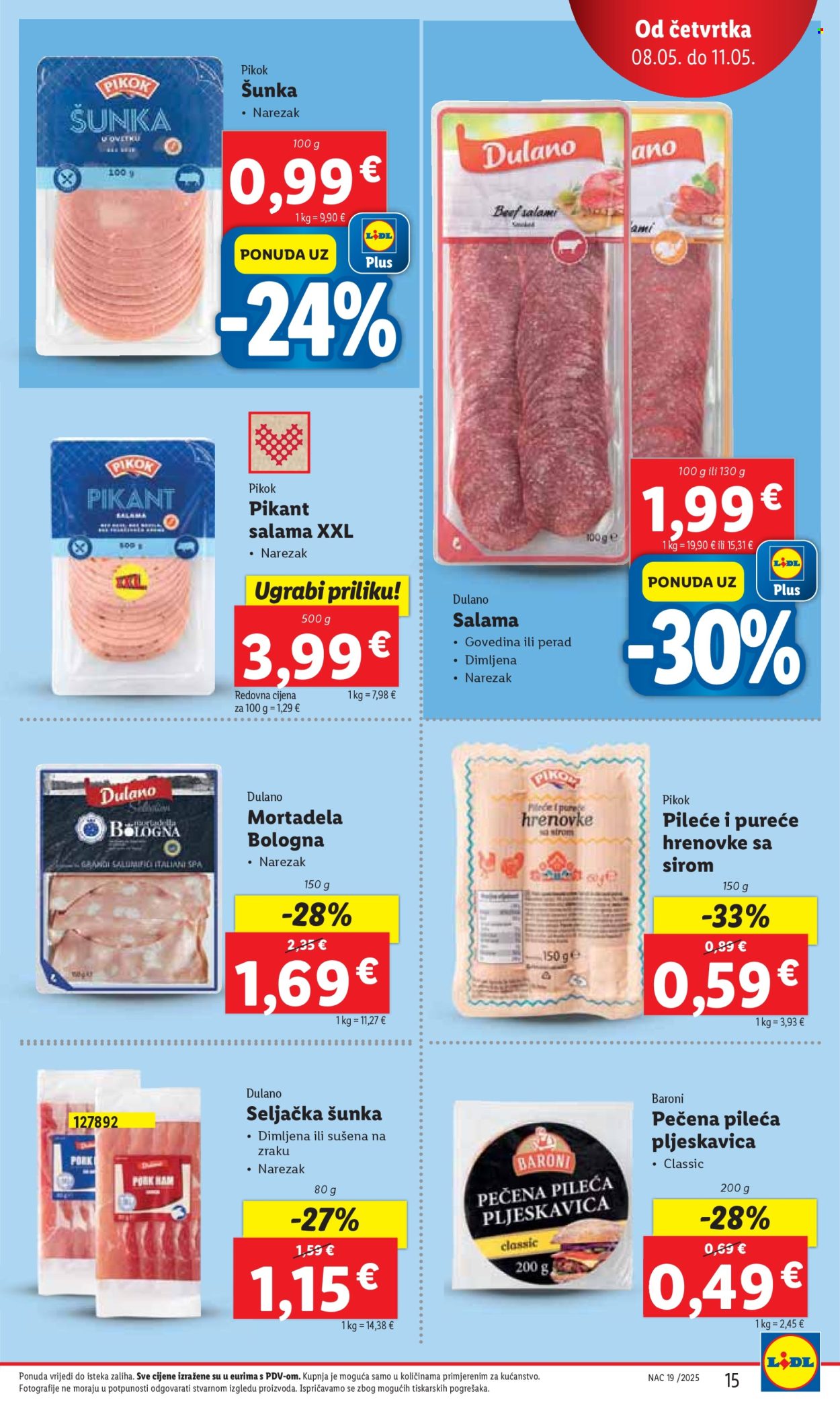 Lidl katalog - 08.05.2025. - 11.05.2025.