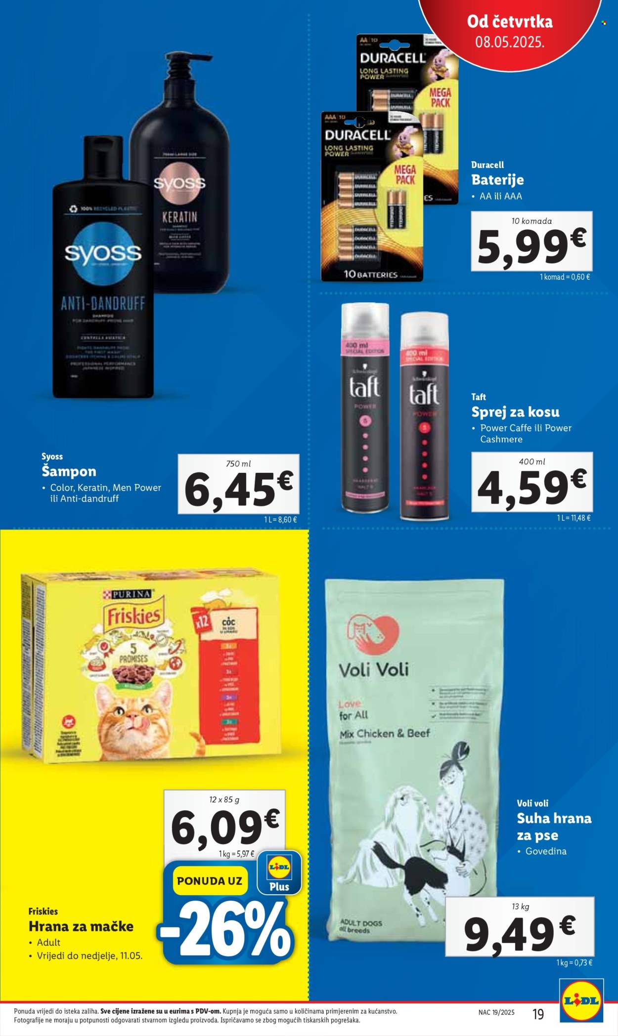 Lidl katalog - 08.05.2025. - 11.05.2025.