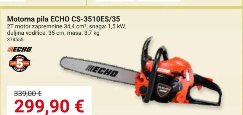 Motorna pila ECHO CS-3510ES/35