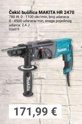 Čekić bušilica MAKITA HR 2470