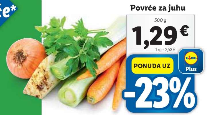 Povrće za juhu