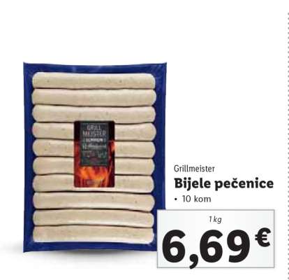 Bijele pečenice