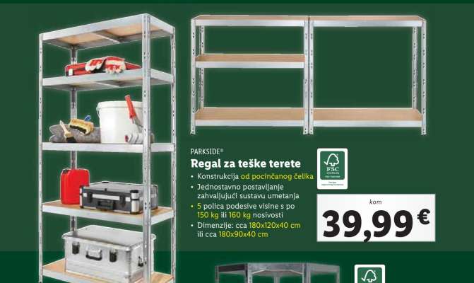 Regal za teške terete