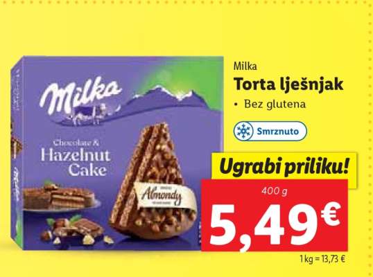 Milka Torta lješnjak