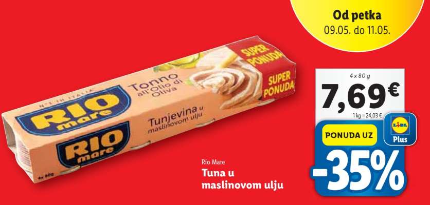 TUNA U MASLINOVOM ULJU