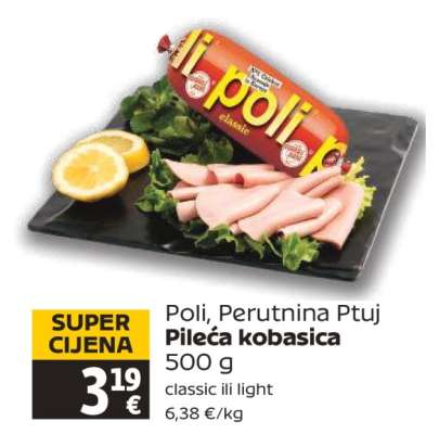 Poli, Perutnina Ptuj Pileća kobasica