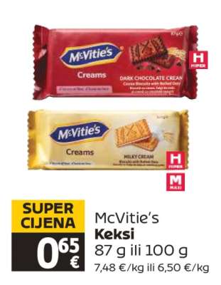 MCVITIE’S Keksi
