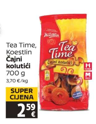 Tea Time, Koestlin Čajni kolutići 700 g