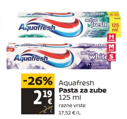 Aquafresh Pasta za zube