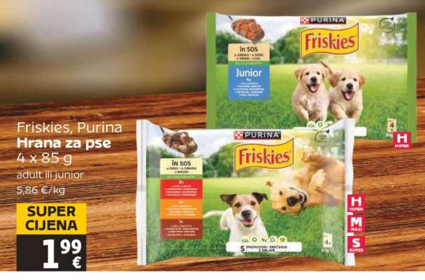 Friskies, Purina Hrana za pse