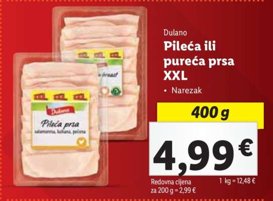 Pileća ili pureća prsa XXL