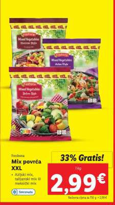 Mix povrća XXL