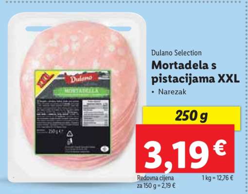 Mortadela s pistacijama XXL