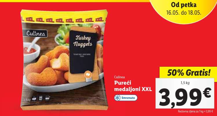 Pureći medaljoni XXL