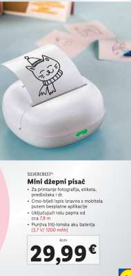 Mini džepni pisač