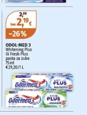 ODOL-MED 3 Whitening Plus ili Fresh Plus pasta za zube