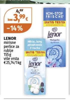 LENOR Mirisne perlice za rublje