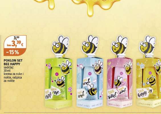 POKLON SET BEE HAPPY