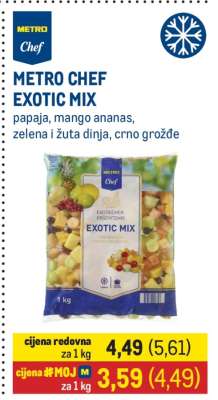 METRO CHEF EXOTIC MIX