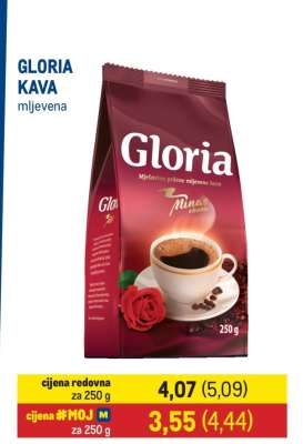GLORIA KAVA •mljevena