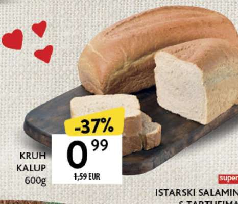 KRUH KALUP 600g