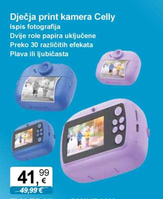 Dječja print kamera Celly