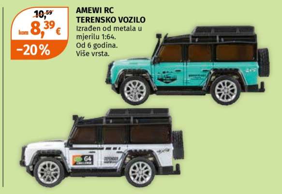 AMEWI RC TERENSKO VOZILO